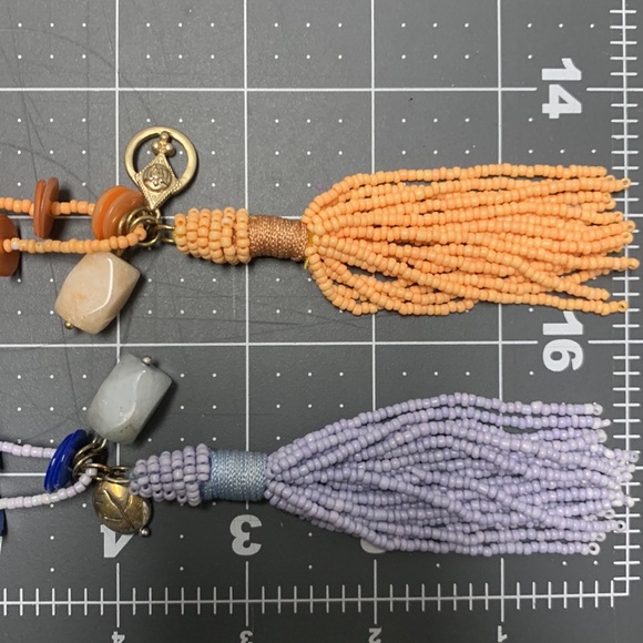 Chico’s fringe pendant necklaces - set of 2 - Picture 4 of 4